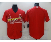 Men's Nike St. Louis Cardinals Blank Red Cool Base Home Stitched Baseball Jersey