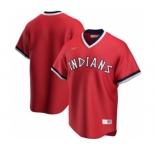 Men's Nike Cleveland Indians 2020 Road Cooperstown Collection Team Baseball Jersey Red