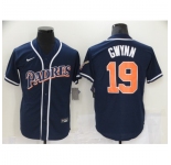 Men's Nike San Diego Padres #19 Tony Gwynn Blue MLB Jersey