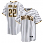 Men's San Diego Padres #22 Mason Miller White Cool Base Stitched Baseball Jersey