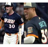 Men's San Diego Padres #30 Gavin Sheets Obsidian 2026 City Connect Stadium Limited Stitched Baseball Jersey