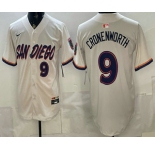 Men's San Diego Padres #9 Jake Cronenworth Cream 2026 City Connect Baseball Jersey