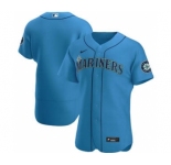 Men's Nike Seattle Mariners 2020 Royal Alternate Authentic Official Team Baseball Jersey