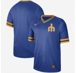 Men's Nike Seattle Mariners Blank Cooperstown Collection Legend V-Neck Jersey