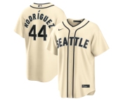 Men's Seattle Mariners #44 Julio Rodríguez Alternate Cream Jersey