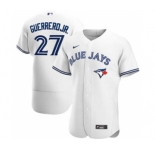 Men's Nike Toronto Blue Jays #27 Vladimir Guerrero Jr. 2020 White Home Authentic Player Baseball Jersey
