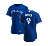 Men's Nike Toronto Blue Jays #9 Danny Jansen Royal Alternate 2020 Authentic Player Baseball Jersey
