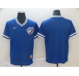 Men's Nike Toronto Blue Jays Blank Blue M&N MLB Jersey