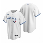 Men's Nike Toronto Blue Jays Blank White Home Stitched Baseball Jersey