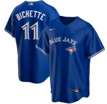 Men's Toronto Blue Jays #11 Bo Bichette Nike Royal Alternate 2020 Replica Player Jersey