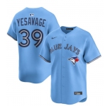 Men's Toronto Blue Jays #39 Trey Yesavage Powder Blue MLB Baseball Player Jersey