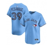 Men's Toronto Blue Jays #39 Trey Yesavage Powder Blue MLB Baseball Player Jersey