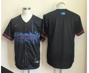 Men's Toronto Blue Jays Blank Navy 2024 City Connect Limited Stitched Baseball Jersey