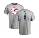 Women's New York Yankees #12 Wade Boggs Replica Grey Road Baseball Jersey