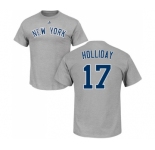 Women's New York Yankees #17 Matt Holliday Replica White Home Baseball Jersey
