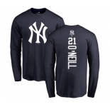 Women's New York Yankees #21 Paul O'Neill Replica Navy Blue Alternate Baseball Jersey
