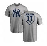 Youth New York Yankees #17 Matt Holliday Replica Navy Blue Alternate Baseball Jersey