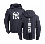 MLB Nike New York Yankees #5 Joe DiMaggio Gray RBI Pullover Hoodie