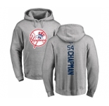 MLB Nike New York Yankees #54 Aroldis Chapman Ash Backer Pullover Hoodie