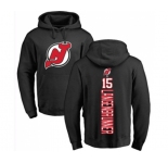 Hockey New Jersey Devils #15 Jamie Langenbrunner Black Backer Pullover Hoodie