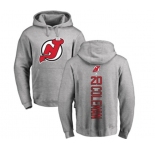 Hockey New Jersey Devils #20 Blake Coleman Ash Backer Pullover Hoodie