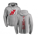Hockey New Jersey Devils #3 Ken Daneyko Ash Backer Pullover Hoodie