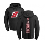 Hockey New Jersey Devils #3 Ken Daneyko Black Backer Pullover Hoodie