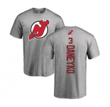 Hockey New Jersey Devils #3 Ken Daneyko Ash Backer T-Shirt