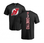 Hockey New Jersey Devils #3 Ken Daneyko Black Backer T-Shirt
