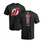 Hockey New Jersey Devils #63 Jesper Bratt Black Backer T-Shirt