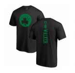 Basketball Boston Celtics #8 Kemba Walker Black One Color Backer T-Shirt