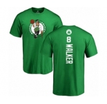 Basketball Boston Celtics #8 Kemba Walker Kelly Green Backer T-Shirt