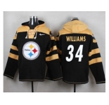 Nike Pittsburgh Steelers #34 DeAngelo Williams Black Player Pullover NFL Hoodie