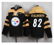 Nike Pittsburgh Steelers #82 John Stallworth Black Player Pullover NFL Hoodie