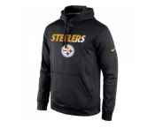 Pittsburgh Steelers Nike Black Kick Off Staff Performance Pullover Hoodie