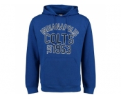 Indianapolis Colts Royal End Around Pullover Hoodie