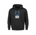 Men's Indianapolis Colts Black Critical Victory Pullover Hoodie
