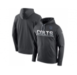 Men's Indianapolis Colts Nike Sideline Circuit Anthracite Pullover Hoodie
