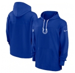 Men's Indianapolis Colts Royal Performance Pullover Hoodie