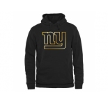 Men's New York Giants Pro Line Black Gold Collection Pullover Hoodie