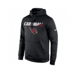 Arizona Cardinals Nike Kick Off Staff Black Performance Pullover Hoodie