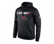 Arizona Cardinals Nike Kick Off Staff Black Performance Pullover Hoodie