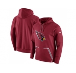 Men Arizona Cardinals Nike Cardinal Champ Drive Vapor Speed Pullover Hoodie