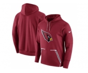 Men Arizona Cardinals Nike Cardinal Champ Drive Vapor Speed Pullover Hoodie
