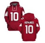 Men's Arizona Cardinals #10 DeAndre Hopkins Red 2021 Pullover Hoodie