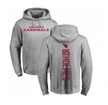 NFL Nike Arizona Cardinals #85 Gabe Holmes Ash Backer Pullover Hoodie