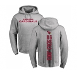 NFL Nike Arizona Cardinals #86 Ricky Seals-Jones Ash Backer Pullover Hoodie