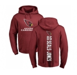 NFL Nike Arizona Cardinals #86 Ricky Seals-Jones Maroon Backer Pullover Hoodie