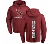 NFL Nike Arizona Cardinals #86 Ricky Seals-Jones Maroon Backer Pullover Hoodie