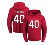 Nike Arizona Cardinals #40 Pat Tillman Red Name & Number Pullover NFL Hoodie